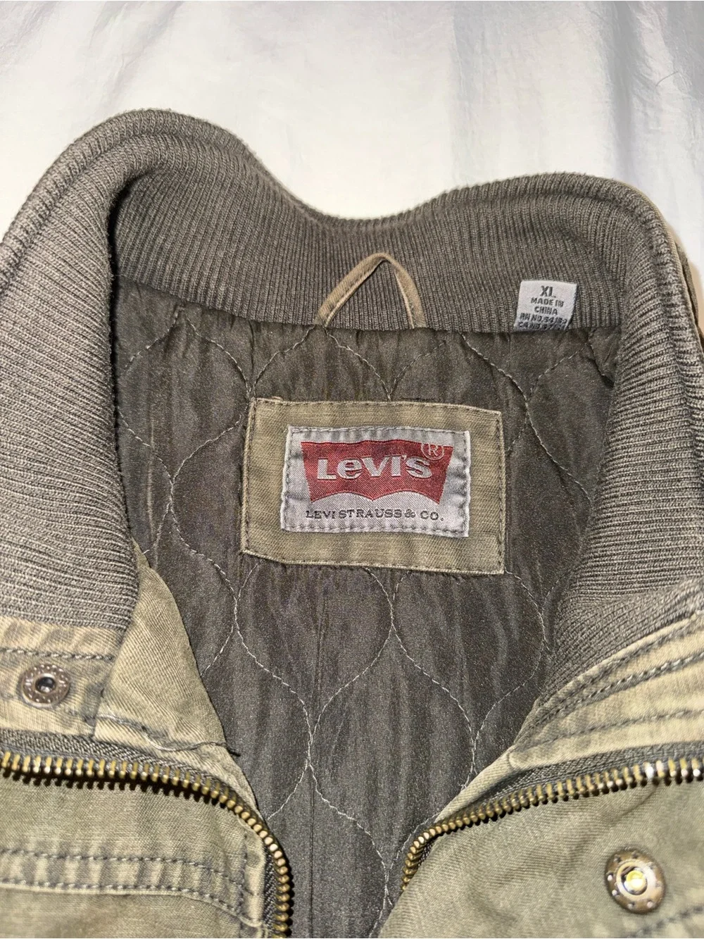 Levi's Men's Olive Green Field Jacket